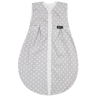 Alvi Baby Schlafsack Kugelschlafsack Silbergrau 90