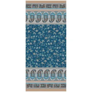 Bassetti Foulard Genova B1 aus Baumwolle Mako-Satin in der Farbe Blau, Maße: 270cm x 270cm, 9324020