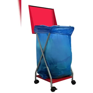 Quick Star Müllsackständer 120 l Rot