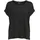Damen Onlmoster S/S O-Neck Top Noos JRS Dark Grey Melange S