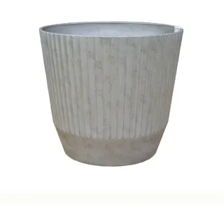 Mica Decorations Pflanztopf Rio Ø 37 x 33,5 cm grau