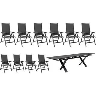 KETTLER Garten-Essgruppe BasicPlus grau