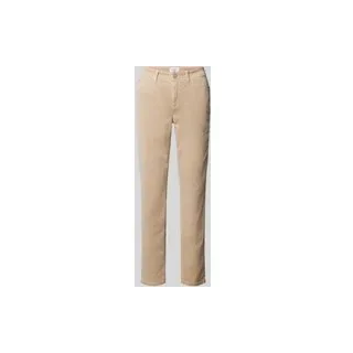 Slim Fit Cordhose im 5-Pocket-Design Modell 'PIPPER', Sand, 46