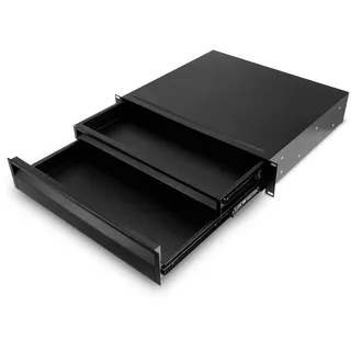 Adam Hall 19" Parts RACK DRAWER 02 DOUBLE ERGO - 19" Rackschublade 2HE