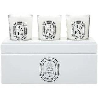 Mini Candle Coffret: (Baies Figuier Roses) - 3x 70g/2.4oz