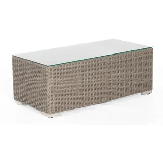 SonnenPartner Lounge-Tisch 120 x 60 x 0 cm stone-grey