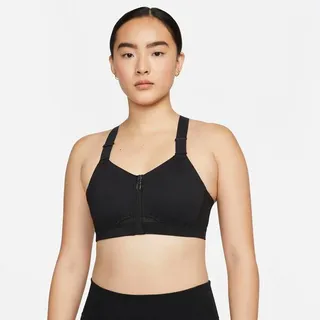 Nike Alpha gepolsterter Sport-BH Black/Black/Dark Smoke Grey/Dark Smoke Grey M (A-B)