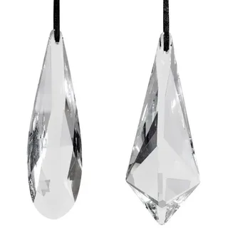 formano Dekohänger Kristall, Transparent B:4.5cm H:12cm Glas weiß