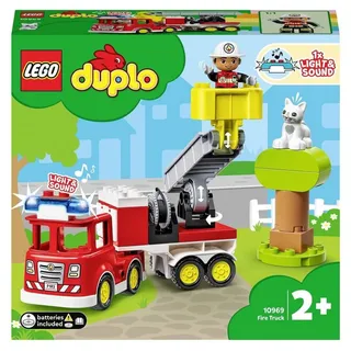 LEGO® Konstruktionsspielsteine DUPLO® Feuerwehrauto
