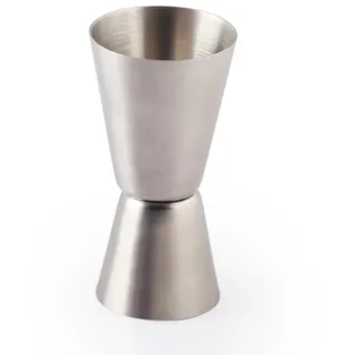 ich-zapfe Jigger Cocktail-Messbecher Edelstahl, 20/40 ml