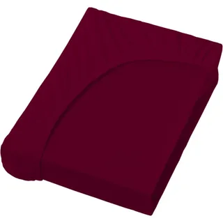 Formesse Bella Donna Jersey 200 x 200 - 200 x 220 cm bordeaux