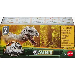 Mattel Jurassic World Minis Figuren 1-2 Stück - mehrfarbig
