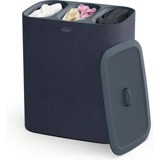 Leicht Zu Entleerender Wäschekorb Dejoseph Joseph Tota Trio De 90 Liter (schwarz) - 3 Fächer, Robust Und Leicht Dezu Entleeren, Ideal Für Die Organisation Der Wäsche.