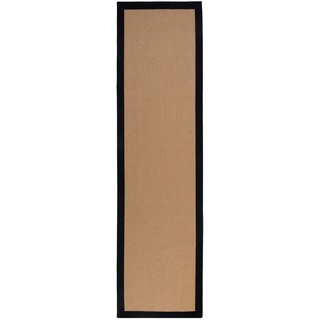 Läufer FLAIR RUGS "Kira" Teppiche Gr. B/L: 60 cm x 800 cm, 3 mm, 1 St., schwarz Küchenläufer