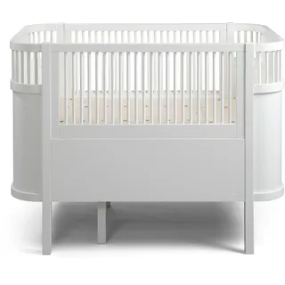 SEBRA Baby & Juniorbett Weiß 70 x 140 cm