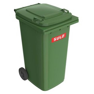 Sulo MGB Mülltonne Kunststoff grün mit Rädern 240L