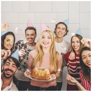 Personalisierte Bausteine mit Foto Puzzle, mit Bild Herz Quadrat Form Bausteine Sich Selbst Gestalten Benutzerdefiniertes Bild, ABS Kunststoff Individuelles Puzzle, Geschenk für Familie, Paar, Freunde
