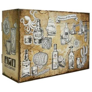 Spirituosen Box Tasting Set (24 verschiedene Spirituosen, Probierset, Geschenkset)
