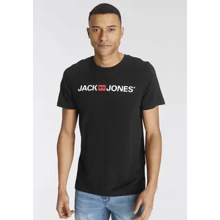 JACK & JONES T-Shirt JACK & JONES "JJECORP mit Print, vielseitig kombinierbar für den Alltag", Herren, Gr.