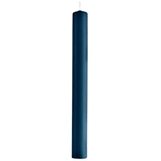 Stabkerzen Petrol Blau 25 x 3 cm, Inhalt 12 Stück, deutsche Markenkerzen tropffrei für Kerzenleuchter