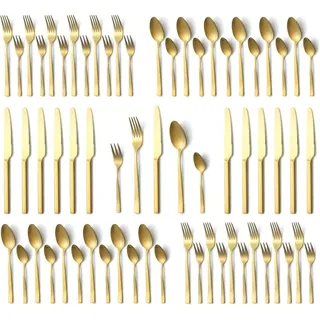 luxuskollektion Gold matt 60-tlg.
