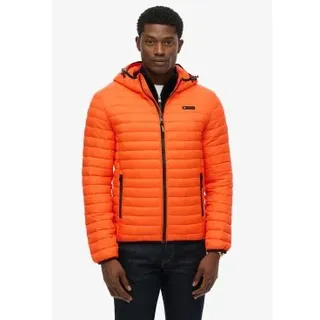 Superdry für Herren. M5012286A Kapuzenjacke Fuji Lite orange (S), Lässig, Polyester