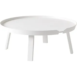 Muuto - Around Couchtisch, weiß, Ø 95 cm