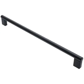 Livingpoint24 Möbelgriff, Schwarz, Metall, Echtholz, 1.2x3.4x34.2 cm, Schlafzimmer, Kleiderschränke, Schrankzubehör, sonstiges Schrankzubehör