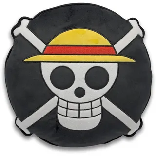 ABYSTYLE One Piece Skull Unisex Kissen Multicolor Anime, Fan-Merch, TV-Serien Standard