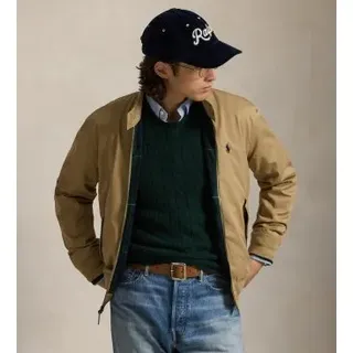 Polo Ralph Lauren für Herren. 710923261001 Twilljacke beige (M), Lässig, Baumwolle