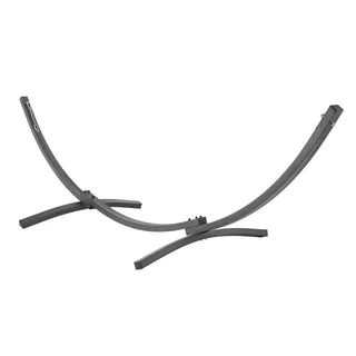 ALEOS. 375cm Hängemattengestell Gestell für Hängematte aus Metall Modell Capri - Metallgestell mit Kette Karabiner - ohne Hängematte - für Garten und Camping