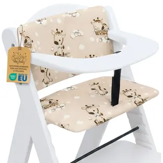 Totsy Baby Sitzverkleinerer Sitzverkleinerer Hochstuhl 2-teilig Sitzkissen für Hauck Stokke braun