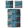 Linon petrol 135 x 200 cm + 80 x 80 cm