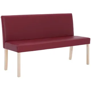 deluke Sitzbank PHIL Weinrot 139,5 x 86 x 50 cm
