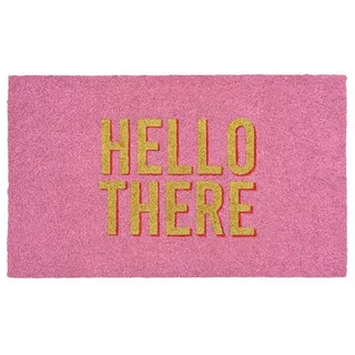 Gift Company Fussmatte, Rosa, Naturmaterialien, 3x46.5 cm, Teppiche & Böden, Fuß & Stufenmatten, Fußmatten und Schmutzfangmatten