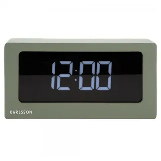 Karlsson Uhr Wecker Boxed LED Jungle Green