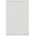 basic Kurzflor aus recyceltem Material Creme 160x230 Skandinavisch Wohnzimmerteppich Fransen Baumwolle Rechteckig Weiß