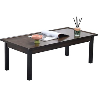 SJIOUEOT Couchtisch, japanischer Kang-Tisch, Esstisch aus massivem Holz for zu Hause, Tatami-Tisch, niedriger Sitztisch, einfacher Erker-Teetisch (Size : 100x50x25cm)