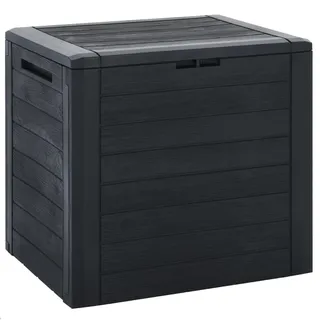 vidaXL Gartentruhe 58,5 x 46 x 55 cm Anthrazit