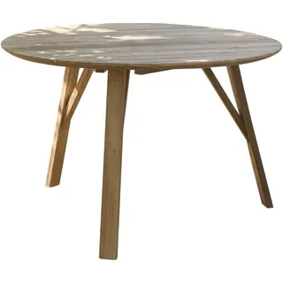Tikamoon Gartentisch Katrine 120 x 0 x 0 cm Beige