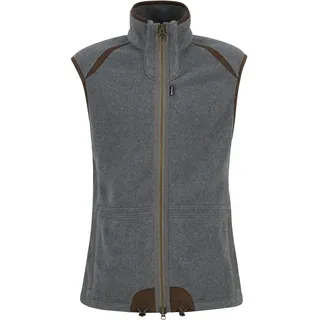 Barbour Fleeceweste Fleeceweste Langdale grau M