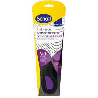 SCHOLL In Balance Fußbett mit verstärktem Fußgewölbe und Fersenstütze Größe S (37-39,5) Blau
