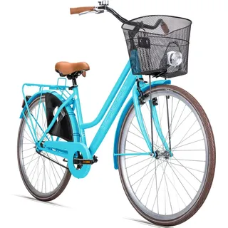 Bergsteiger Fahrräder Amsterdam 28 Zoll RH 48 cm Damen blau