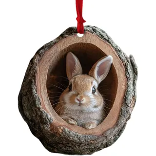 Tier-Weihnachtsschmuck – Feiertagsdekorationen mit Tiermotiven, handgefertigte Harz-Figuren | Niedliche Tier-Weihnachtsbaumschmuck, lustige und festliche Dekoration für Weihnachten, Zuhause, Büro