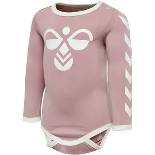 hummel hmlFLIPPER langarm Baby-Body woodrose 56