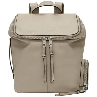 Liebeskind Berlin Rucksack Backpack, aus echtem Leder grau