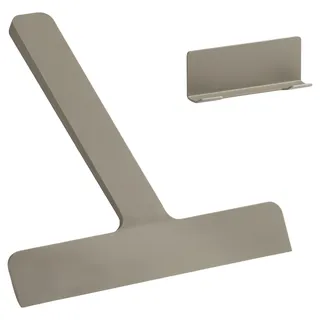 ZONE Denmark Ume Badezimmerwischer Taupe mit Griff