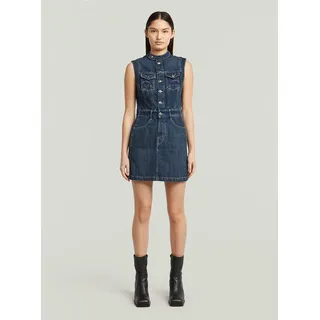 G-Star Kleid Jeanskleid Blau 42