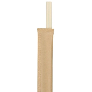 GREENBOX Bambus-Essstäbchen 20 cm hygienisch einzeln verpackt in Kraftpapier-Hülle Naturprodukt biologisch abbaubar I asiatische Stäbchen I Sushi Besteck I Eßstäbchen Chopsticks 100 Stück