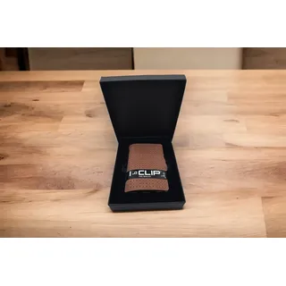 I-Clip Original Slim Wallet Portemonnaie oak